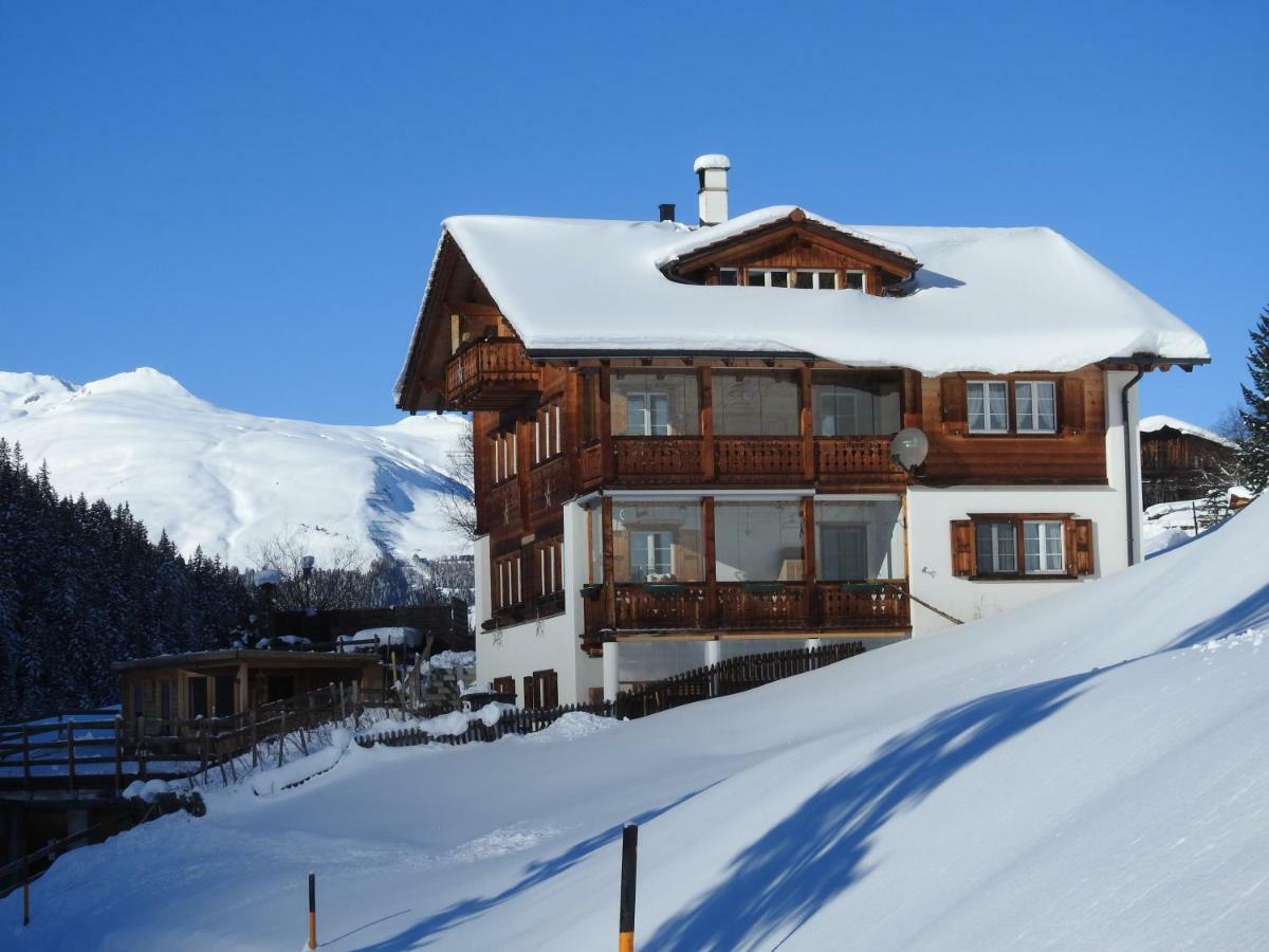 Sertig Ferienwohnung Davos Buitenkant foto